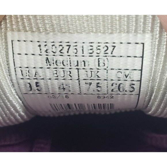 Brooks Dyad 10 Womens Size 9.5 B Purple Running Walking Athletic Shoes Sneakers - Picture 7 of 7